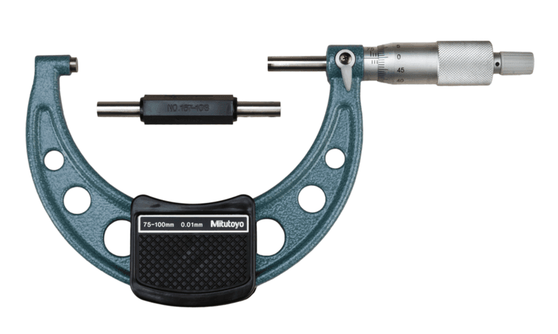 Image of outside micrometer economy design 75-100mm .