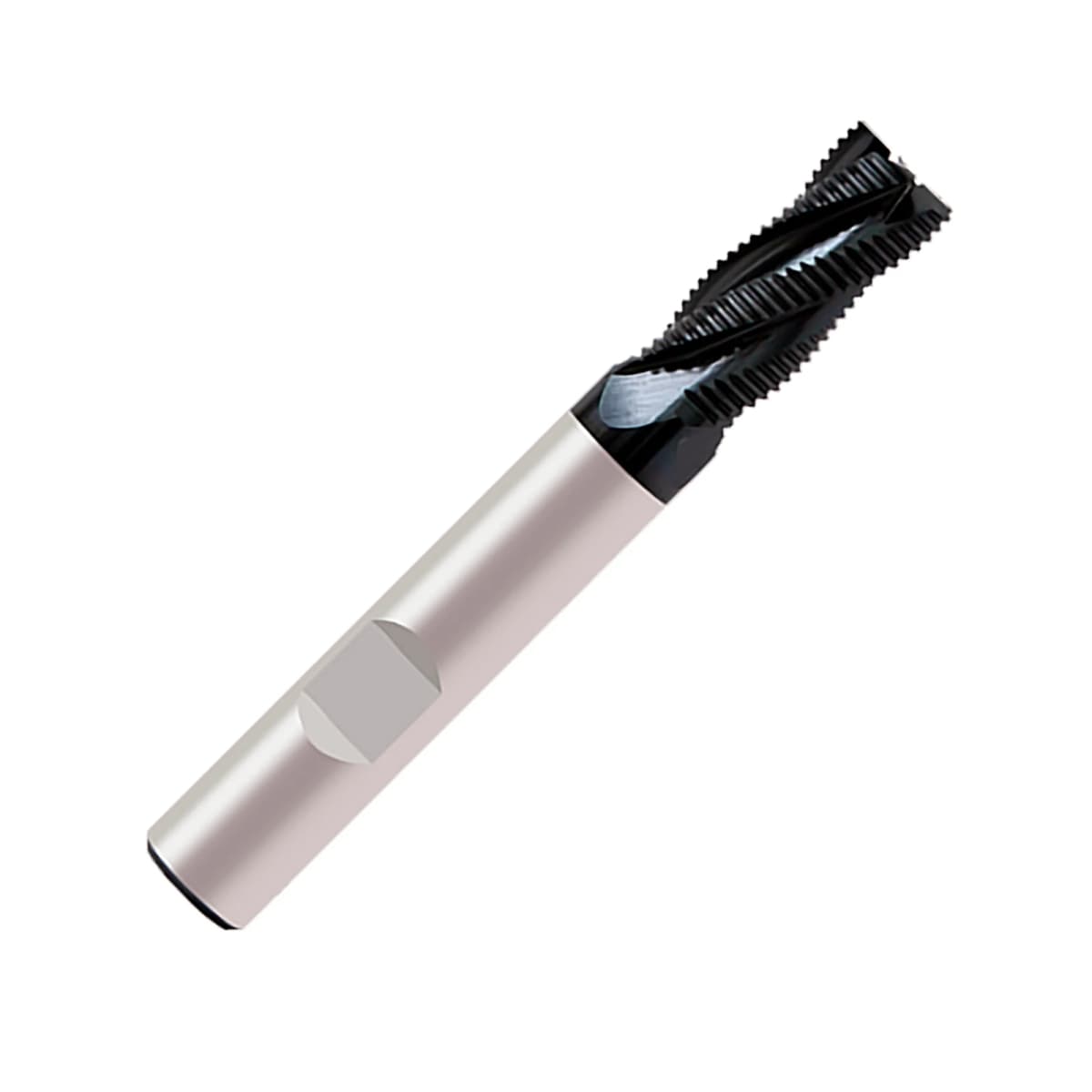 Powder Metal Flute Short Length Fine Pitch End Mill Weldon Shank (Europa)