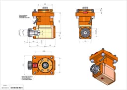 Technical image - LT-A D88 ER32 L H120 OW OKUMA-HOWA 2SP-35HG