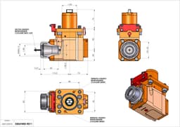 Technical image - LT-A D60 ER40 RF H85 OK OKUMA LB-300 MW MWY