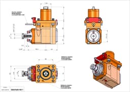 Technical image - LT-A D60 FRES D1.00 H85 OK OKUMA LB-300 MW MWY