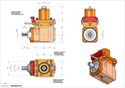 Technical image - LT-A D60 DIN138-22 H85 OK OKUMA LB-300 MW MWY