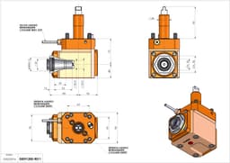 Technical image - LT-A D30 ER32-F L-R H75 ROMI